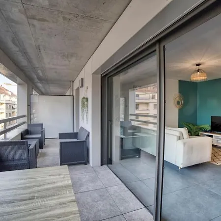 Cocon - Gare A 3min-geneve Acces Direct Apartment *