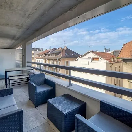 Apartment Cocon - Gare A 3min-geneve Acces Direct *
