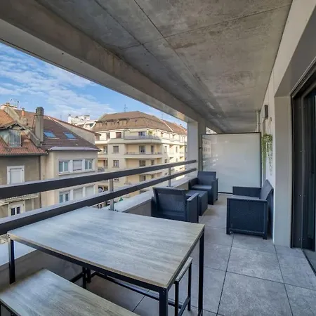 Apartamento Cocon - Gare A 3min-geneve Acces Direct *